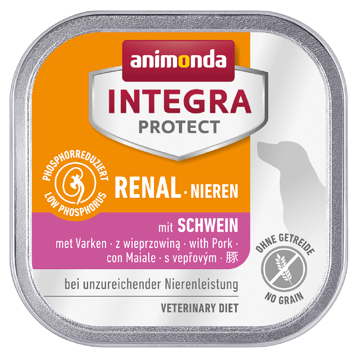 animonda Hunde-Nassfutter INTEGRA Renal Adult Schwein